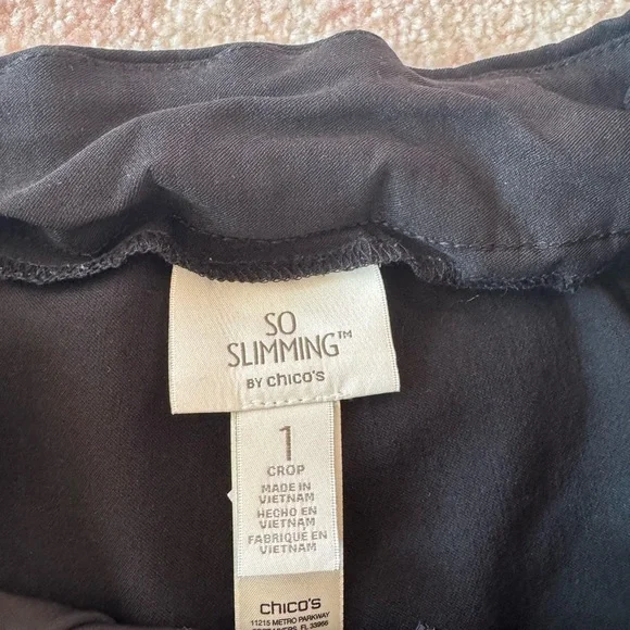 CHICO’S Black Bottom Bundle (Size 1) - Picture 4 of 5
